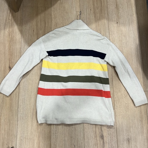 Talbots open front boyfriend fit cardigan - Picture 15 of 15